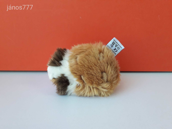 Eredeti Nature Planet TENGERIMALAC plüss rágcsáló 14 cm-es kabala figura ! EXTRA !! ÉLETHŰ !!
