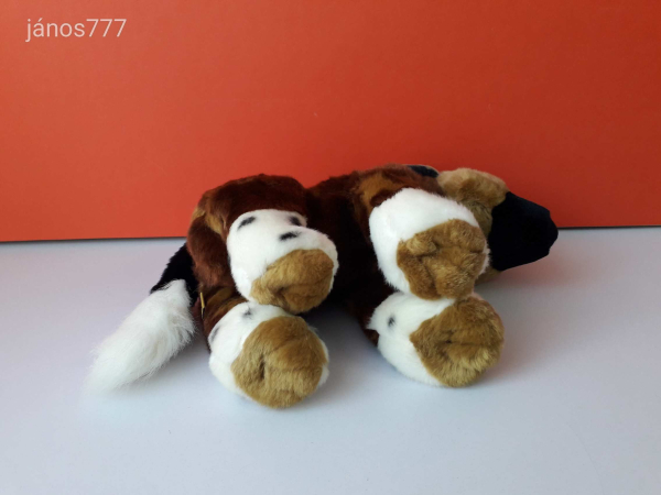 Eredeti Wild Republic HIÉNA plüss ritkaság 25 cm-es afrikai vadkutya kabala figura ! ÉLETHŰ !!
