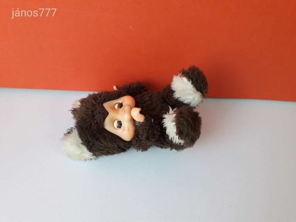 Monchhichi vintage Nyamy szerű, pislogó Moncsicsi Moncsi retro kabala figura ! EXTRA