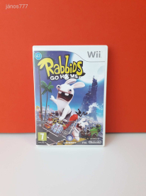 Eredeti Nintendo Wii Raving Rabbids Go Home konzol játék !!