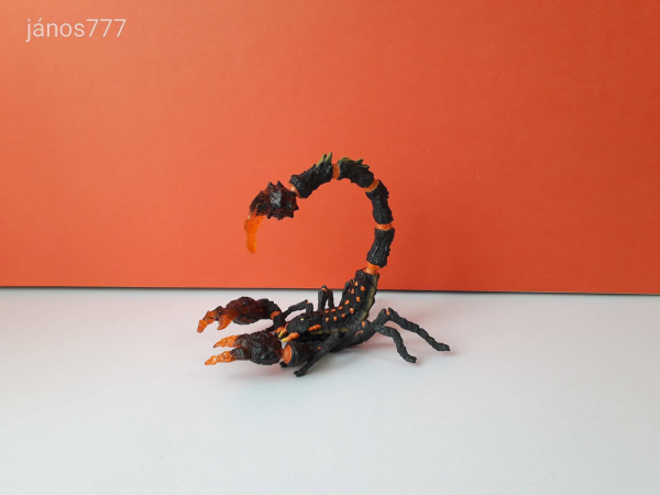 Eredeti Schleich Eldrador Lávaskorpió fantasy figura !! 20x15cm ! 2018-as kiadás! Schleich 70142