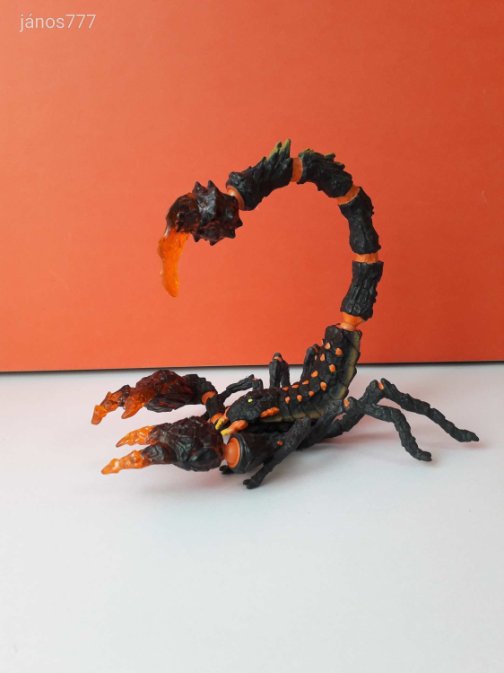 Eredeti Schleich Eldrador Lávaskorpió fantasy figura !! 20x15cm ! 2018-as kiadás! Schleich 70142