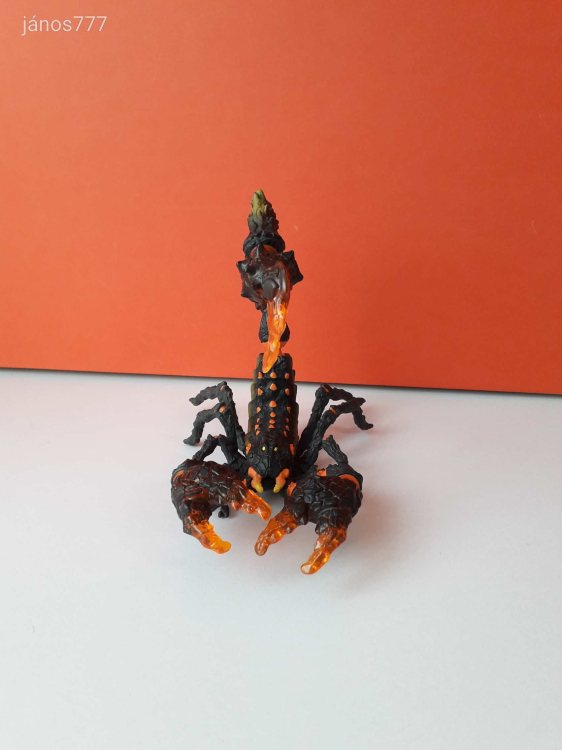 Eredeti Schleich Eldrador Lávaskorpió fantasy figura !! 20x15cm ! 2018-as kiadás! Schleich 70142