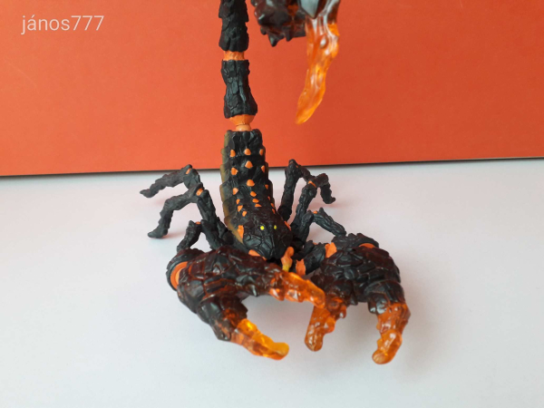 Eredeti Schleich Eldrador Lávaskorpió fantasy figura !! 20x15cm ! 2018-as kiadás! Schleich 70142