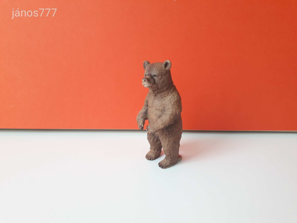 Eredeti Schleich Grizzly medve állatfigura ! 10,5cm ! 2012-es kiadás ! Schleich 14686