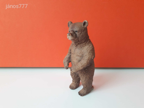 Eredeti Schleich Grizzly medve állatfigura ! 10,5cm ! 2012-es kiadás ! Schleich 14686