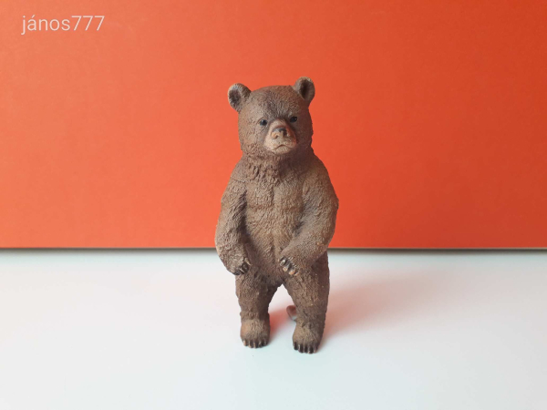 Eredeti Schleich Grizzly medve állatfigura ! 10,5cm ! 2012-es kiadás ! Schleich 14686