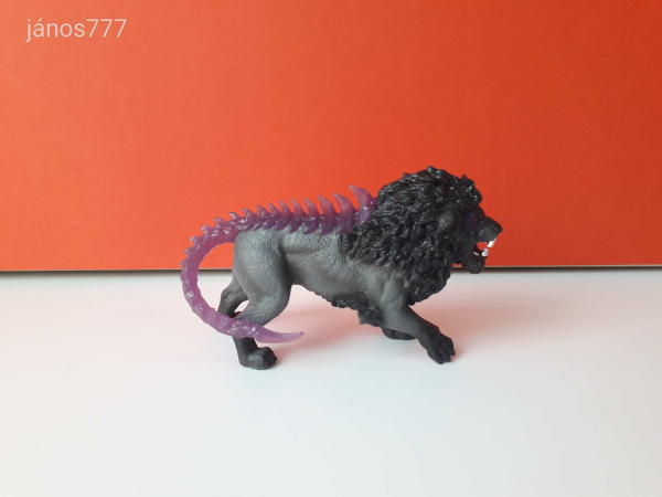 Eredeti Schleich Eldrador Creatures Árnyoroszlán fantasy állatfigura ! 13,5x8,5cm ! Schleich 42555