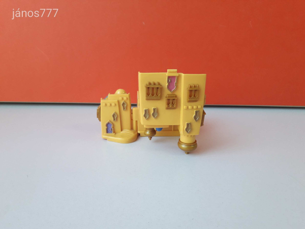 Eredeti Bluebird 1995 Polly Pocket Disney ALADDIN ház figurákkal Agrabah piac retro játéktér ! EXTRA