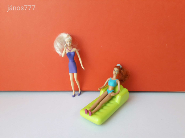 Eredeti Mattel McDonalds Barbie baba csomag ! 2 db játékbaba EGYÜTT !