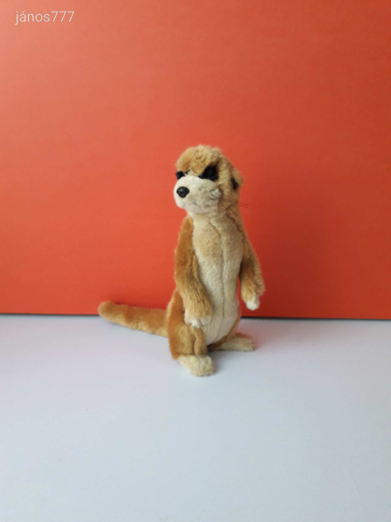 Eredeti Semo SZURIKÁTA kabala figura 25 cm-es plüss kabala plüssfigura EXTRA ! ÉLETHŰ !!