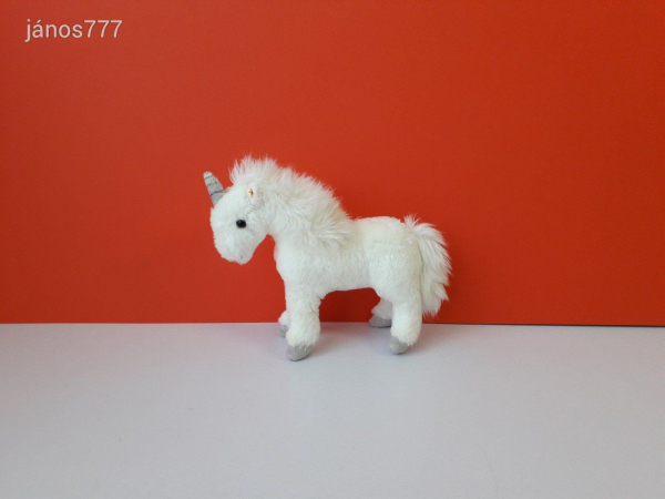 Eredeti STEIFF UNIKORNIS plüss 21 cm-es póni kabala figura ! STEIFF plüssfigura ! EXTRA !!!