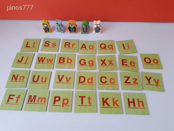 Eredeti HABA Ratz Fatz Buchstaben Az ábécé társasjáték !! HABA 4536