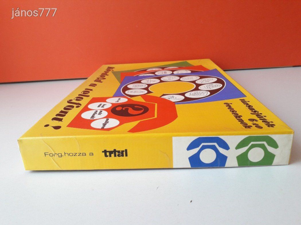 Retro Vintage Kérdezd a telefont! régi Magyar társasjáték !!