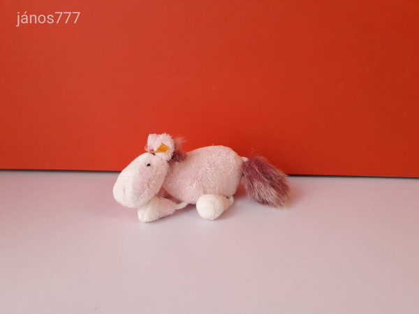 Eredeti STEIFF LÓ plüss 17 cm-es póni kabala figura ! STEIFF plüssfigura ! EXTRA !!!