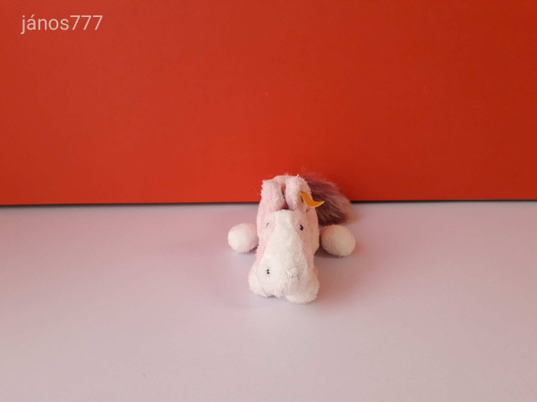 Eredeti STEIFF LÓ plüss 17 cm-es póni kabala figura ! STEIFF plüssfigura ! EXTRA !!!