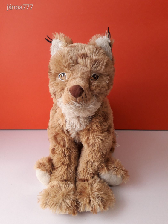 Eredeti IKEA HIÚZ plüss kabala figura ! Nagy méretű 63 cm-es plüssfigura IKEA SKOGSDUVA hiúz EXTRA !