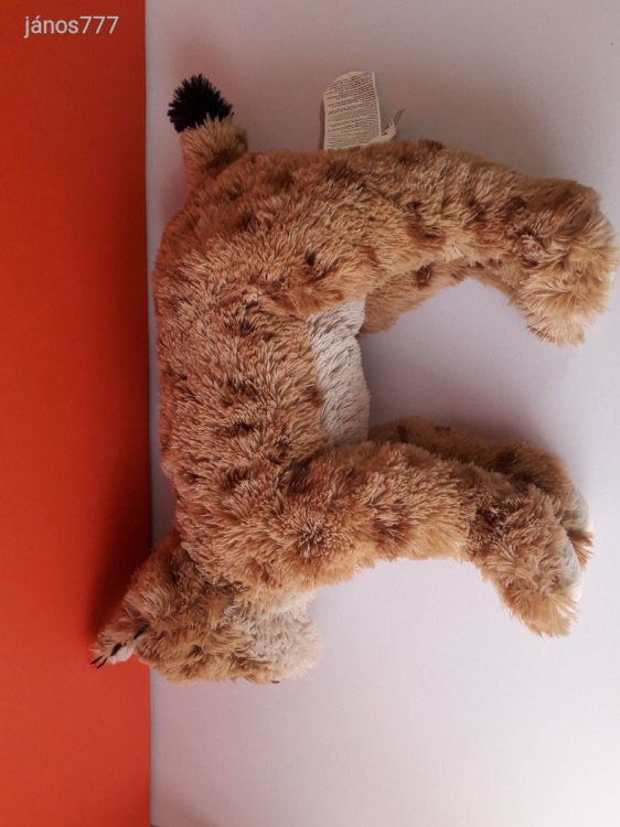 Eredeti IKEA HIÚZ plüss kabala figura ! Nagy méretű 63 cm-es plüssfigura IKEA SKOGSDUVA hiúz EXTRA !