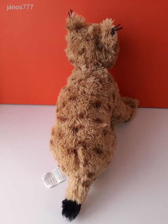 Eredeti IKEA HIÚZ plüss kabala figura ! Nagy méretű 63 cm-es plüssfigura IKEA SKOGSDUVA hiúz EXTRA !