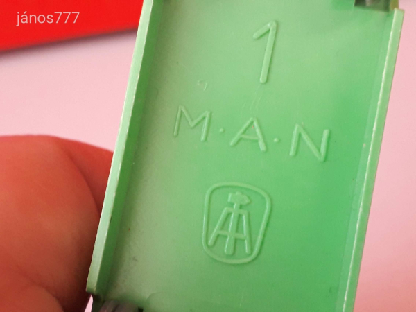 Eredeti Artur Hammer autóbusz 1:87 H0 MAN busz !! 11cm !! 50-es - 70-es évek közötti !!