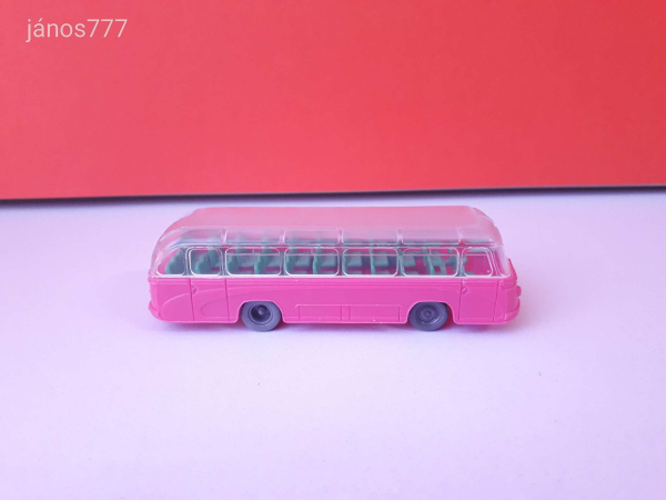 Eredeti Artur Hammer autóbusz 1:87 H0 Büssing busz !! 11cm !! 50-es - 70-es évek közötti !!