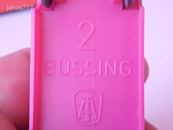 Eredeti Artur Hammer autóbusz 1:87 H0 Büssing busz !! 11cm !! 50-es - 70-es évek közötti !!