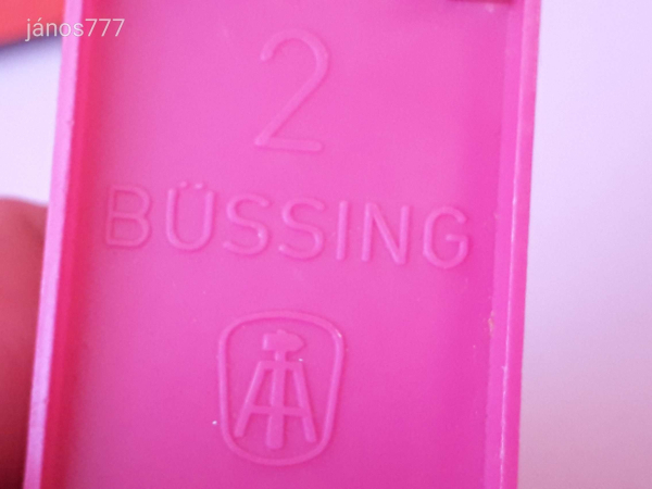 Eredeti Artur Hammer autóbusz 1:87 H0 Büssing busz !! 11cm !! 50-es - 70-es évek közötti !!