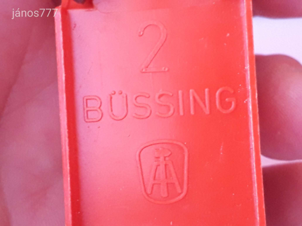Eredeti Artur Hammer autóbusz 1:87 H0 Büssing busz !! 11cm !! 50-es - 70-es évek közötti !!