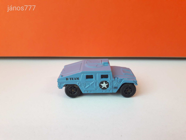 Eredeti Matchbox Mattel HUMVEE fém kisautó !! 6,5cm
