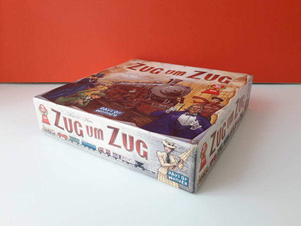Eredeti Zug um Zug Vonatról Vonatra társasjáték !!