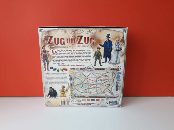 Eredeti Zug um Zug Vonatról Vonatra társasjáték !!