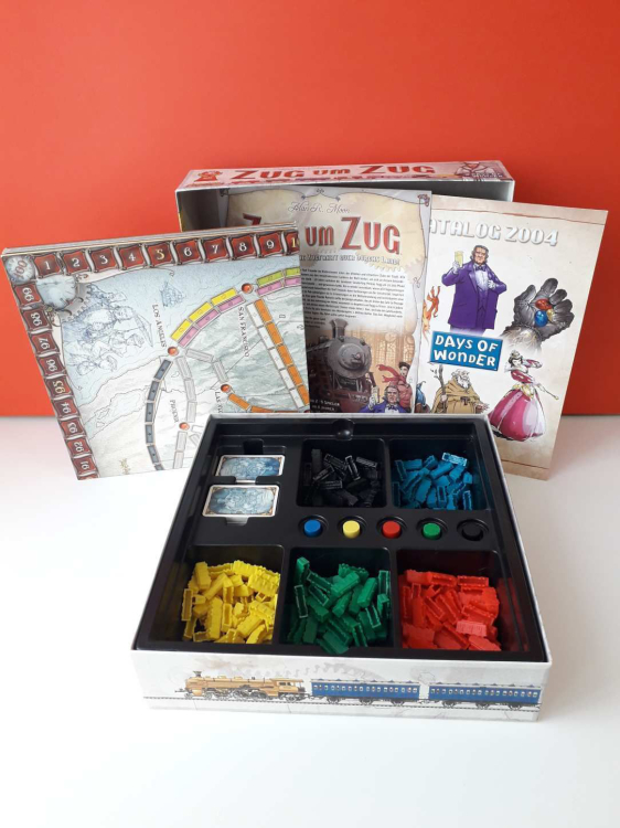 Eredeti Zug um Zug Vonatról Vonatra társasjáték !!
