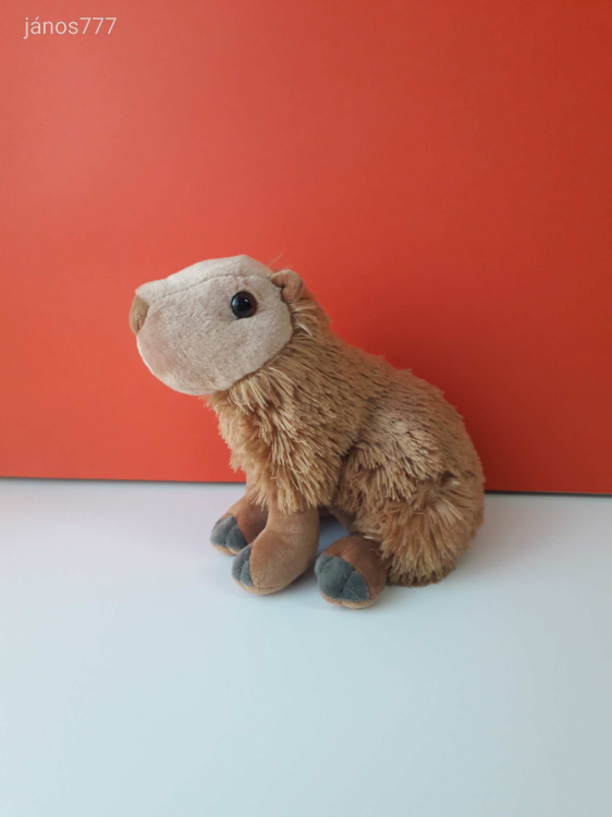 Eredeti Wild Republic KAPIBARA plüss kabala figura 26 cm-es Vízidisznó plüssfigura EXTRA ! ÉLETHŰ