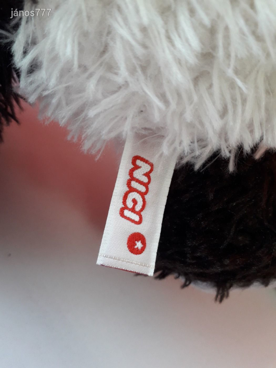 Eredeti NICI MACI plüss PANDA mackó kabala figura !! 30 cm-es medve plüssfigura !!!! EXTRA !!!!