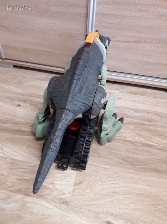 Eredeti Mattel Imaginext Jurassic World Dominion Giga Dinosaur Interaktív dinoszaurusz 74cm !!