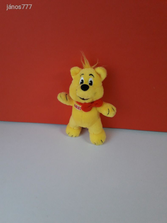 Eredeti HARIBO maci a gumicukor medve plüss mackó 19 cm-es plüssmackó kabala figura !! EXTRA