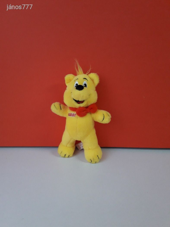 Eredeti HARIBO maci a gumicukor medve plüss mackó 19 cm-es plüssmackó kabala figura !! EXTRA