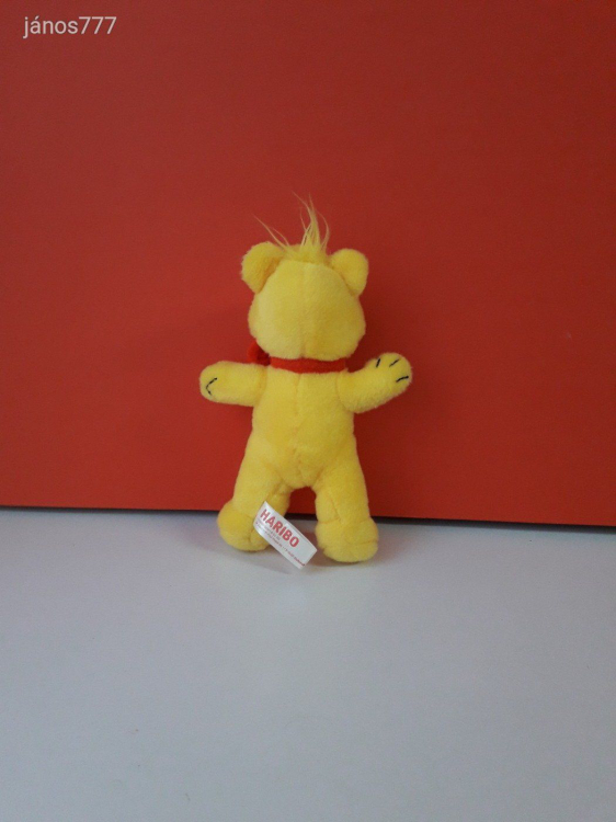Eredeti HARIBO maci a gumicukor medve plüss mackó 19 cm-es plüssmackó kabala figura !! EXTRA