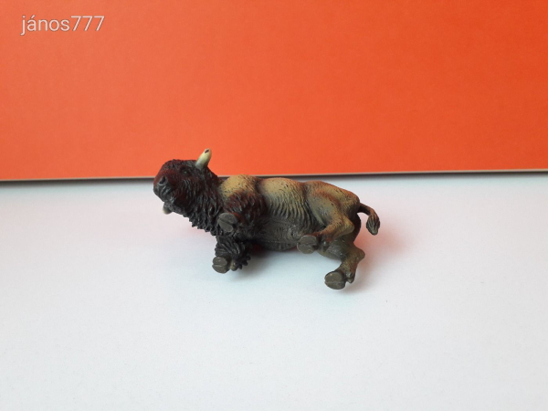 Eredeti Schleich bölény állatfigura  !! 11x7cm ! 2004-es kiadás ! Schleich 14349