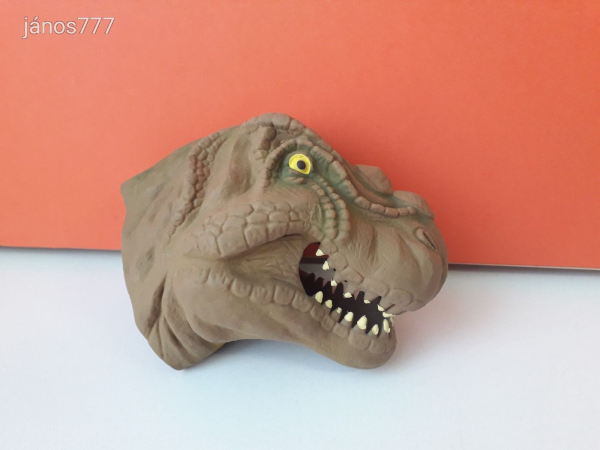 Extra dinoszaurusz T-REX fej báb