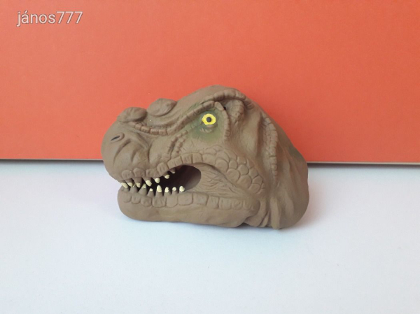 Extra dinoszaurusz T-REX fej báb