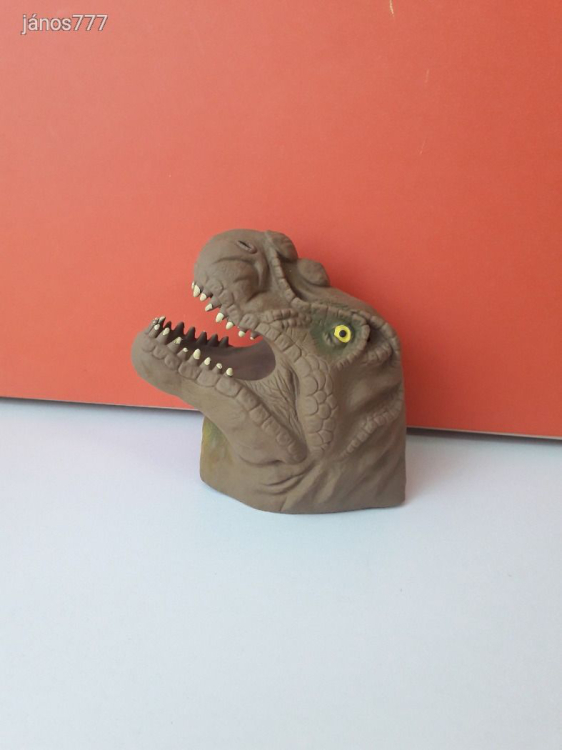Extra dinoszaurusz T-REX fej báb