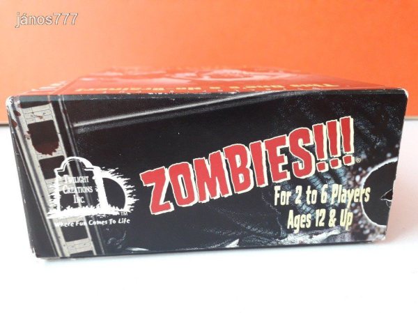 Eredeti Twilight Creations ZOMBIES!!! Director's Cut társasjáték !!!