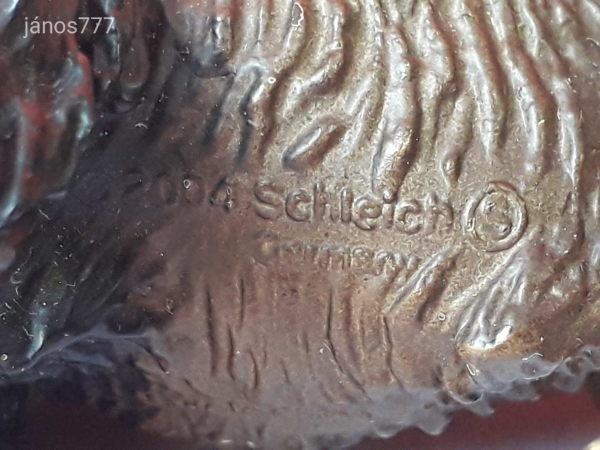 Eredeti Schleich bölény állatfigura !! 11x7cm ! 2004-es kiadás ! Schleich 14349