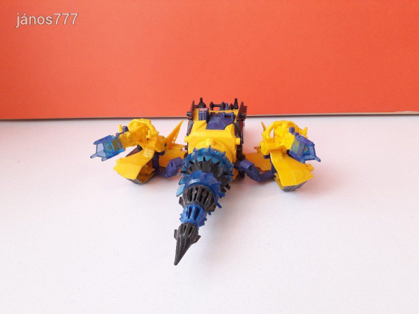Eredeti Hasbro Tomy Transformers Beast Hunters Energon Driller akciófigura !! 31cm