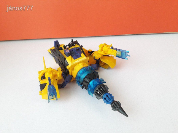 Eredeti Hasbro Tomy Transformers Beast Hunters Energon Driller akciófigura !! 31cm
