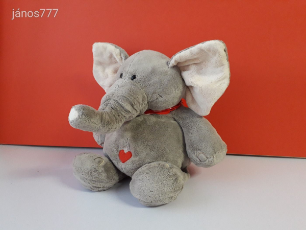 Eredeti NICI ELEFÁNT plüss kabala figura 43 cm-es FÁNI NICI plüssfigura ! EXTRA !