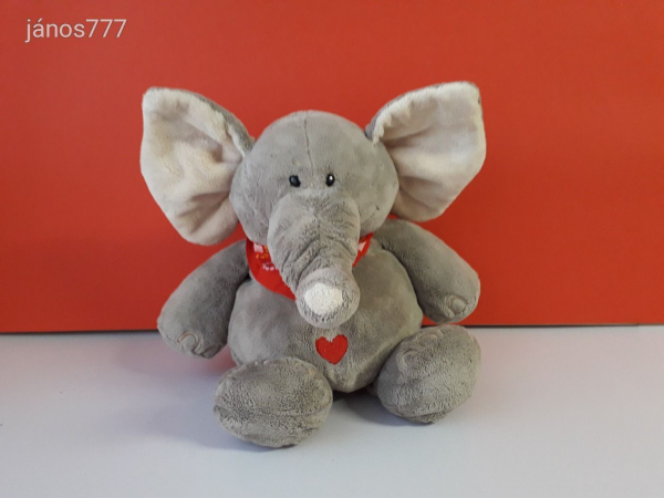 Eredeti NICI ELEFÁNT plüss kabala figura 43 cm-es FÁNI NICI plüssfigura ! EXTRA !