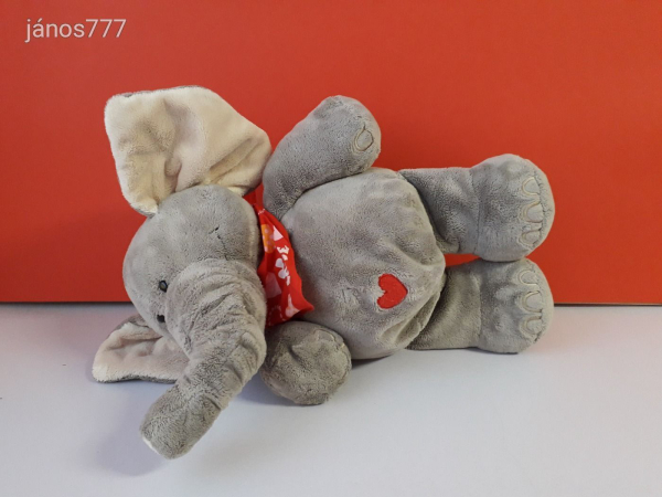 Eredeti NICI ELEFÁNT plüss kabala figura 43 cm-es FÁNI NICI plüssfigura ! EXTRA !