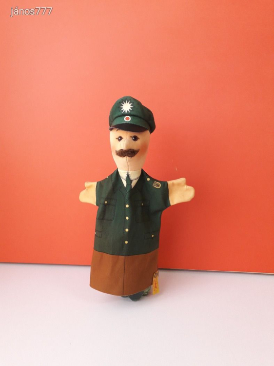 Eredeti STEIFF BÁB 30 cm-es ember kabala figura ! EXTRA !